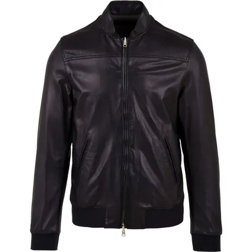 Fresco Napl Leather Coat , male, Sizes: L, 3XL, XL - The Jack Leathers - Modalova