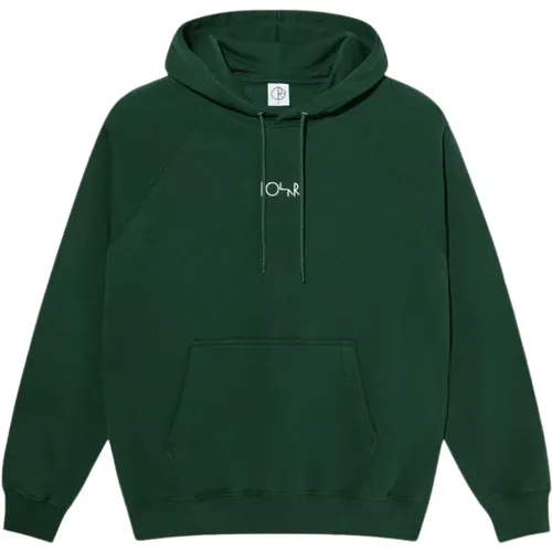 Premium Script Hoodie , Herren, Größe: S - Polar Skate Co. - Modalova