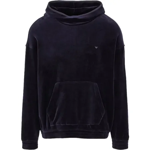 Logo Hoodie für Lässige Garderobe , Herren, Größe: L - Emporio Armani - Modalova