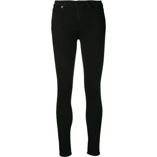 High Waist Skinny Slim Illusion Luxe Jeans , female, Sizes: W29, W28, W25, W31, W32, W26, W27 - 7 For All Mankind - Modalova