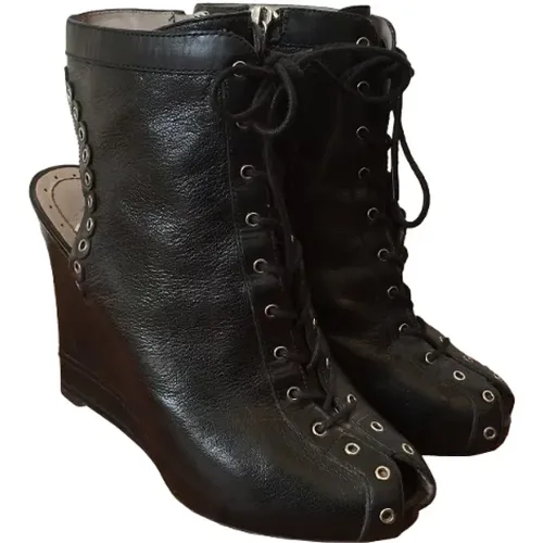 Pre-owned Leder boots - Marc Jacobs Pre-owned - Modalova