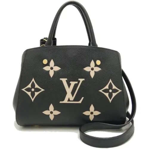 Pre-owned Leather handbags , female, Sizes: ONE SIZE - Louis Vuitton Vintage - Modalova