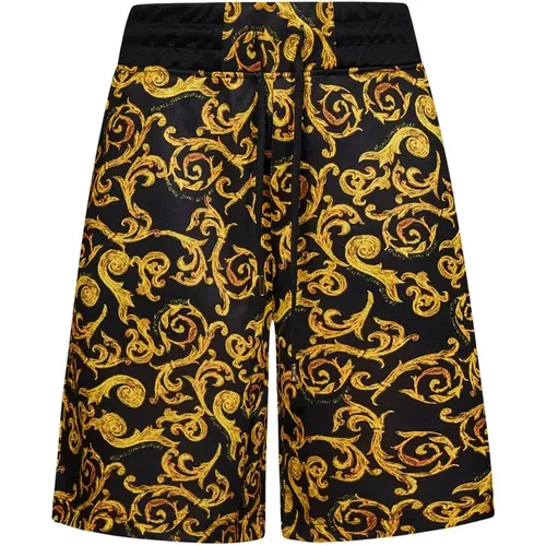 Designer Shorts for Men , male, Sizes: L - Versace Jeans Couture - Modalova