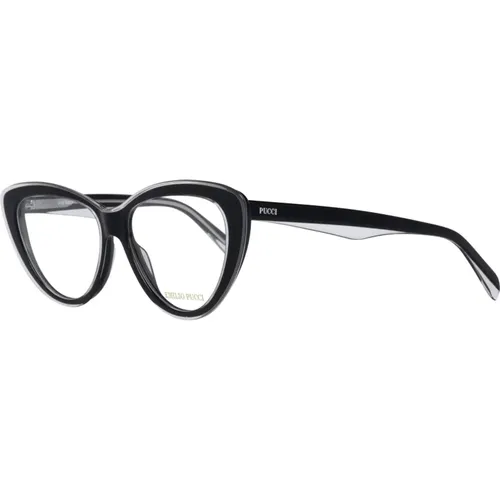 Schwarze optische Brillen für Frauen , Damen, Größe: ONE Size - EMILIO PUCCI - Modalova