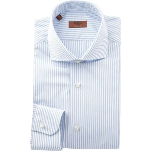 Men`s Clothing Shirts Aw22 , male, Sizes: M, XL, S, L, 2XL, 3XL - Barba - Modalova