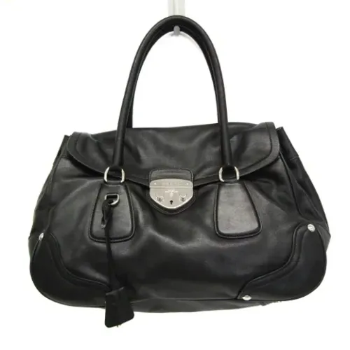 Pre-owned Leather prada-bags , female, Sizes: ONE SIZE - Prada Vintage - Modalova