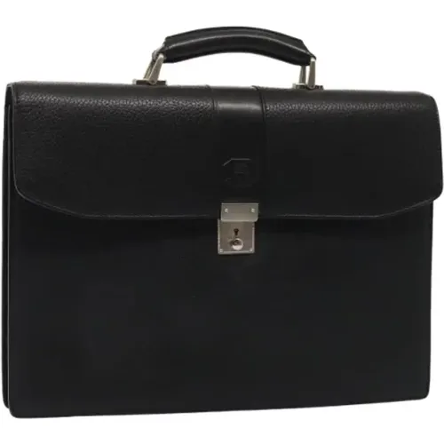 Pre-owned Leather briefcases , female, Sizes: ONE SIZE - Burberry Vintage - Modalova