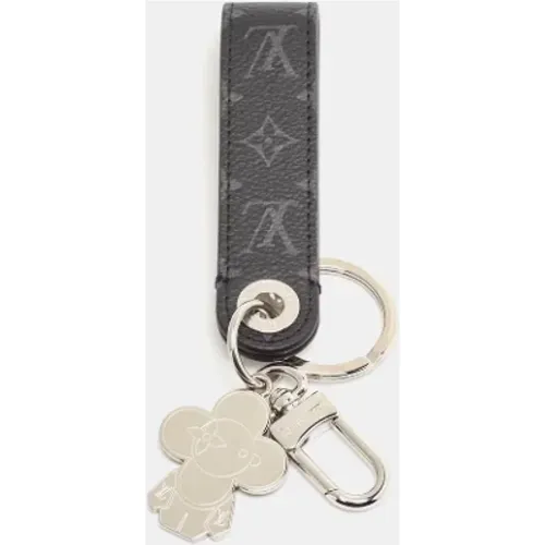 Pre-owned Canvas key-holders , male, Sizes: ONE SIZE - Louis Vuitton Vintage - Modalova