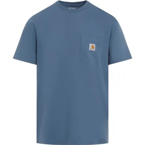 Taschen T-Shirt Positano Stil , Herren, Größe: L - Carhartt WIP - Modalova