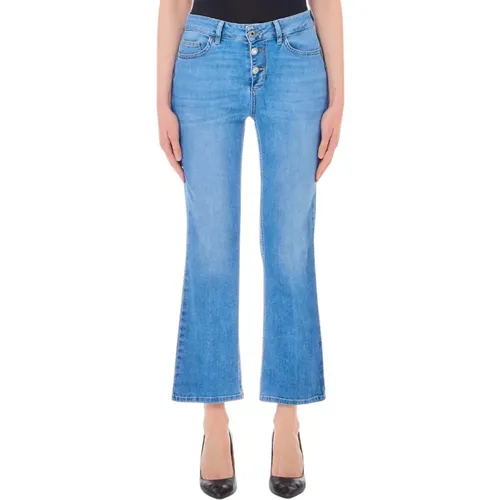 Cropped Jeans , Damen, Größe: W29 - Liu Jo - Modalova