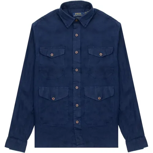 Stylisches Overshirt , Herren, Größe: S - Ralph Lauren - Modalova