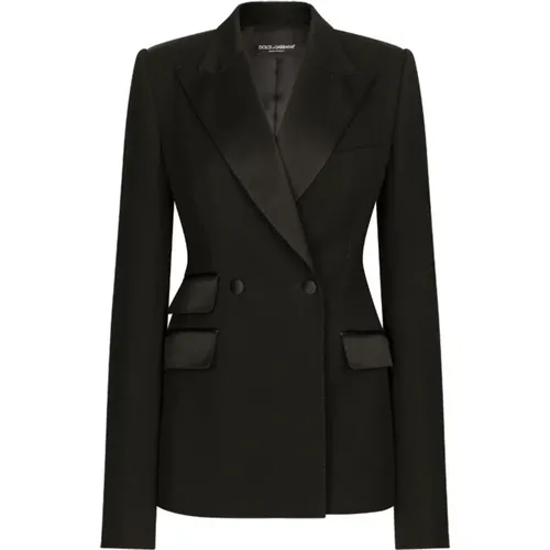 Turlignton double-breasted blazer , female, Sizes: S, M, XS - Dolce & Gabbana - Modalova