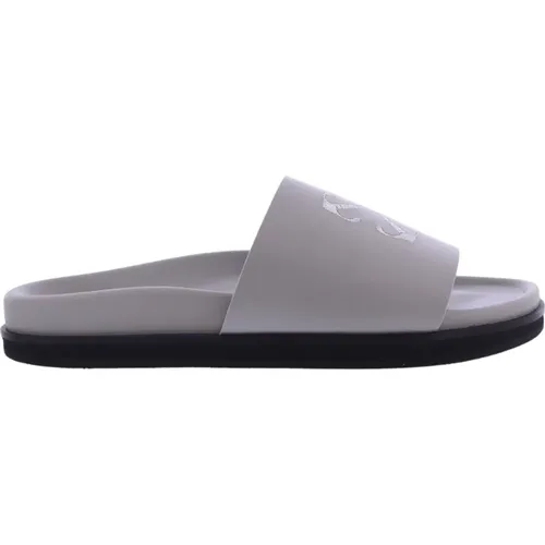 Flip Flops , Herren, Größe: 44 EU - Off White - Modalova