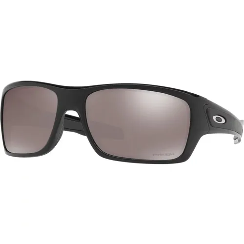 Turbine Sunglasses,Matte Sunglasses with Prizm ,Grey Ink/Ruby Iridium Sunglasses, Ink Sunglasses with Prizm Sapphire - Oakley - Modalova