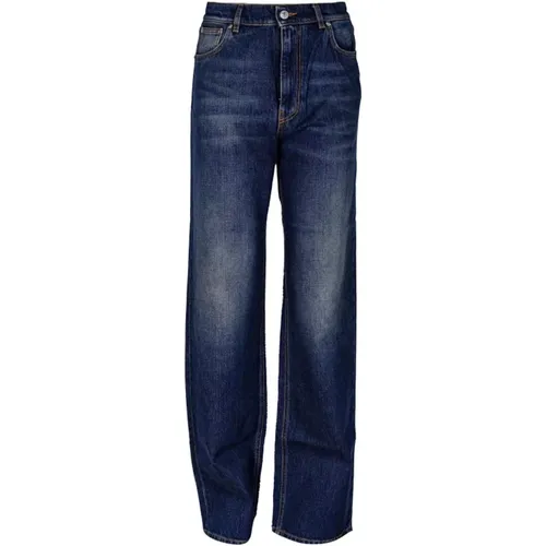 Bootcut Denim Jeans mit hoher Taille - Mauro Grifoni - Modalova