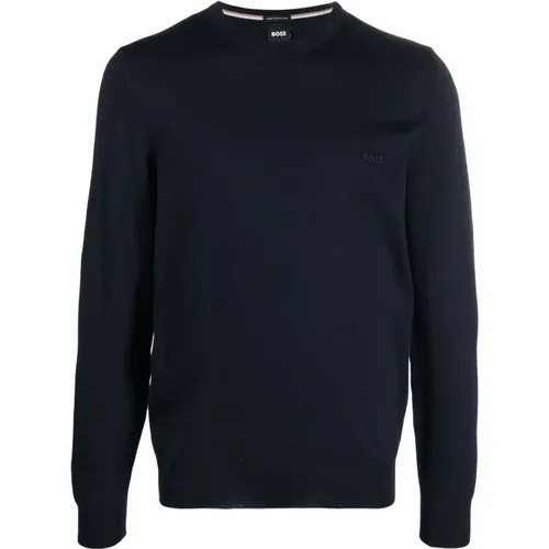 Wool Knitwear in Botto-L Style , male, Sizes: 2XL, XL - Hugo Boss - Modalova