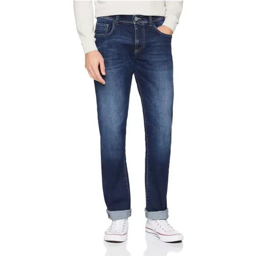 Straight Leg Jeans , Herren, Größe: W34 - camel active - Modalova