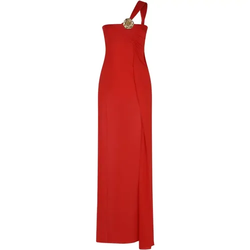 Goldrose Sable Dress , female, Sizes: 2XS - Blumarine - Modalova