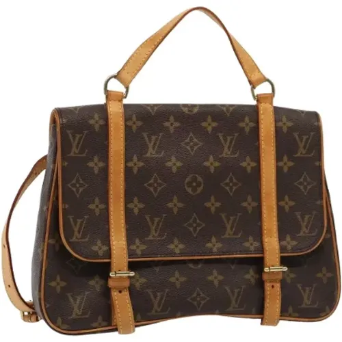 Pre-owned Canvas shoulder-bags , female, Sizes: ONE SIZE - Louis Vuitton Vintage - Modalova