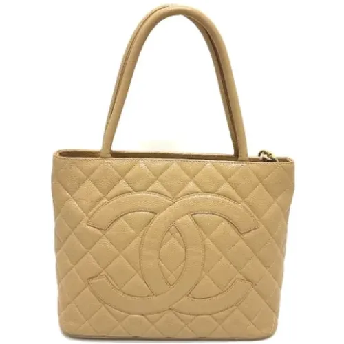 Pre-owned Leather chanel-bags , female, Sizes: ONE SIZE - Chanel Vintage - Modalova