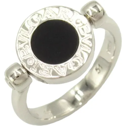 Pre-owned Metal rings , female, Sizes: ONE SIZE - Bvlgari Vintage - Modalova