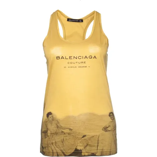 Pre-owned tank top , female, Sizes: S - Balenciaga Vintage - Modalova