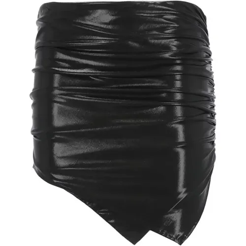 Draped Mini Skirt , female, Sizes: S - The Attico - Modalova