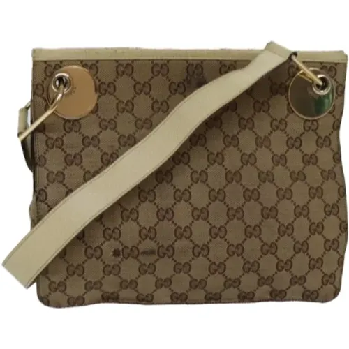 Pre-owned Canvas gucci-bags , female, Sizes: ONE SIZE - Gucci Vintage - Modalova