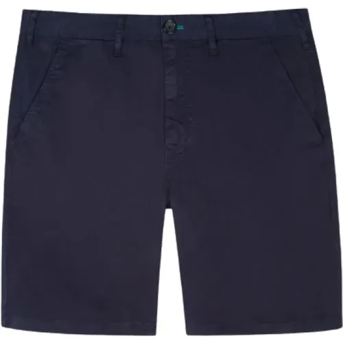 Marineblaue Chino-Shorts - PS By Paul Smith - Modalova