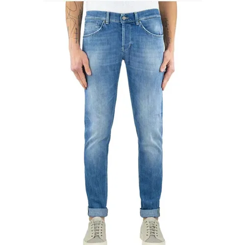 Klassische Denim-Jeans für den Alltag , Herren, Größe: W30 - Dondup - Modalova