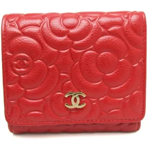 Pre-owned Leather wallets , female, Sizes: ONE SIZE - Chanel Vintage - Modalova