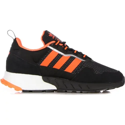 Boost Mens Low Sneaker - Core /Orange/Silver , male, Sizes: 12 UK - Adidas - Modalova