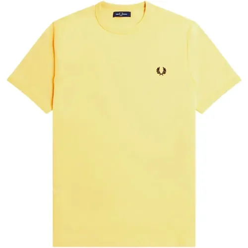 T-Shirts , male, Sizes: L, M, XL - Fred Perry - Modalova