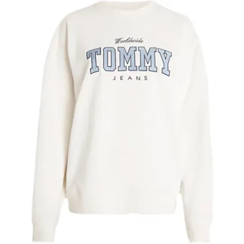 RLX Varsity Luxe Sweatshirt , female, Sizes: S, L, M - Tommy Hilfiger - Modalova