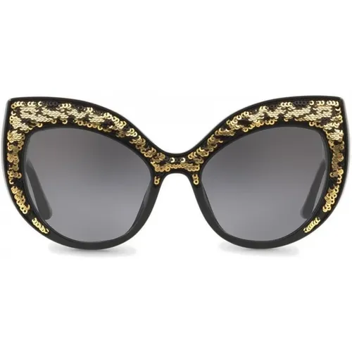 Cat-Eye Sunglasses , female, Sizes: ONE SIZE - Dolce & Gabbana - Modalova