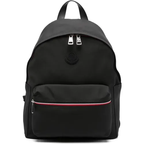 Stripe Detailing Backpack , male, Sizes: ONE SIZE - Moncler - Modalova