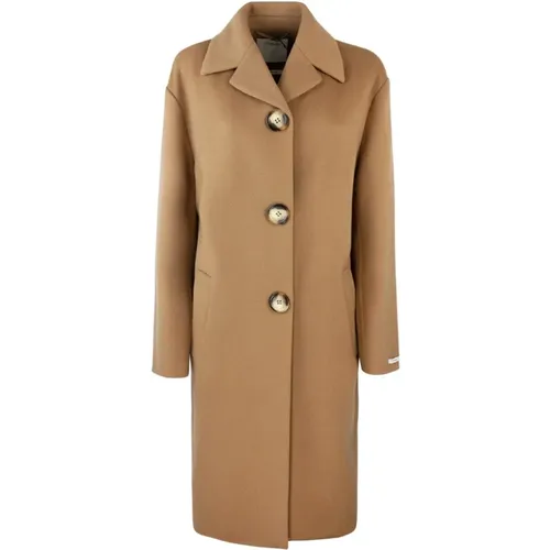 Wool Coat Women Single-Breasted , female, Sizes: S, M - SPORTMAX - Modalova