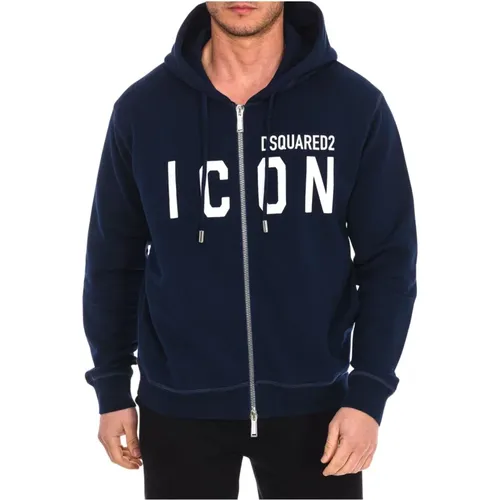 Hoodies , Herren, Größe: L - Dsquared2 - Modalova