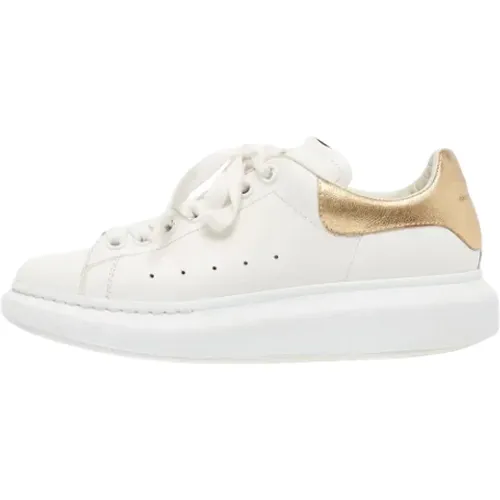 Pre-owned Leather sneakers , female, Sizes: 6 UK - Alexander McQueen Pre-owned - Modalova