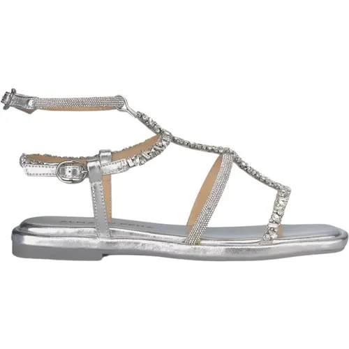 Greek Style Double Strap Sandal , female, Sizes: 5 UK, 8 UK, 4 UK, 7 UK, 6 UK - Alma en Pena - Modalova