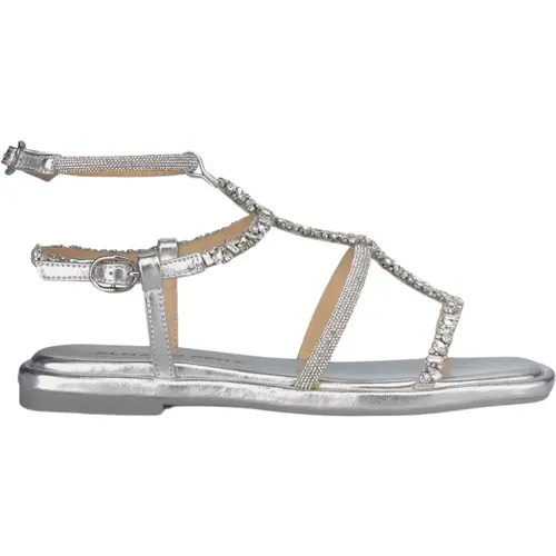 Greek Style Double Strap Sandal , female, Sizes: 6 UK - Alma en Pena - Modalova