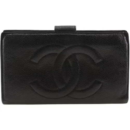 Pre-owned Leather wallets , female, Sizes: ONE SIZE - Chanel Vintage - Modalova