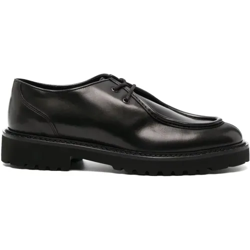 Lace-up Flat Shoes , male, Sizes: 7 1/2 UK, 9 UK, 8 1/2 UK - Doucal's - Modalova