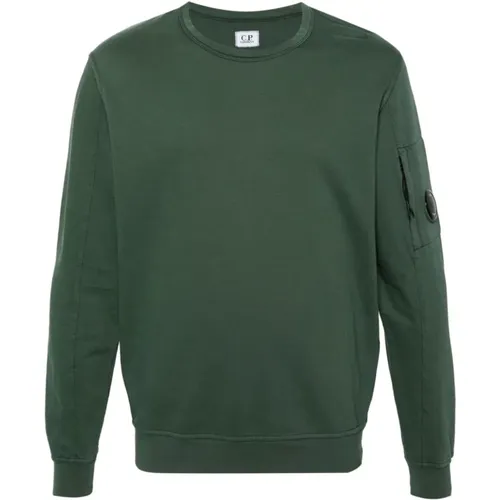 Casual Sweatshirt , Herren, Größe: M - C.P. Company - Modalova