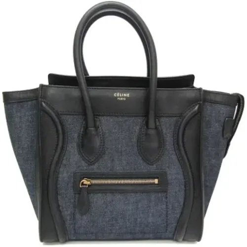 Pre-owned Denim celine-bags , female, Sizes: ONE SIZE - Celine Vintage - Modalova