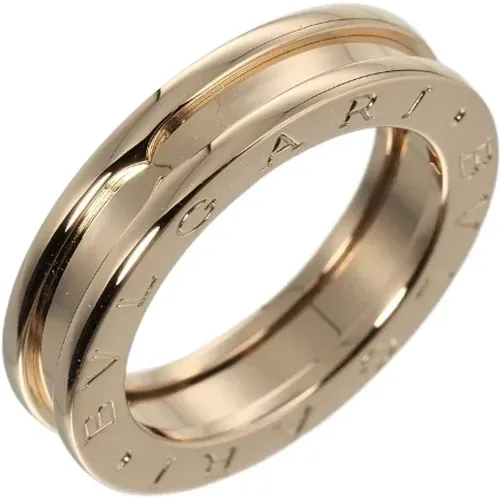 Pre-owned Rose Gold Bvlgari Ring , female, Sizes: ONE SIZE - Bvlgari Vintage - Modalova