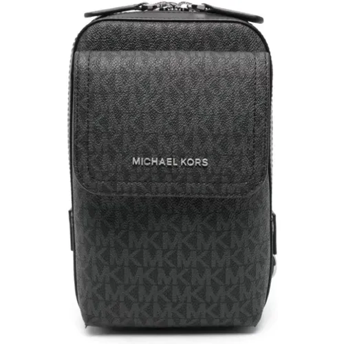 Logo Print Shoulder Bag , male, Sizes: ONE SIZE - Michael Kors - Modalova