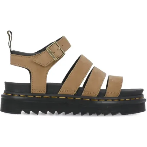 Flat Sandalen , Damen, Größe: 39 1/2 EU - Dr. Martens - Modalova