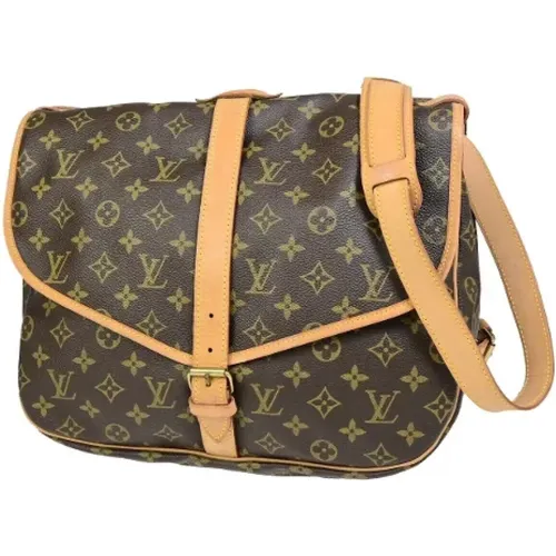 Pre-owned Canvas shoulder-bags , female, Sizes: ONE SIZE - Louis Vuitton Vintage - Modalova