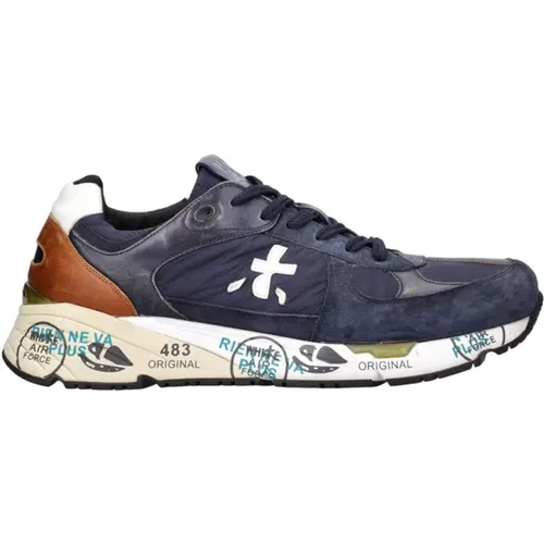 Blue Sneakers for Men , male, Sizes: 8 UK, 6 UK, 7 UK - Premiata - Modalova